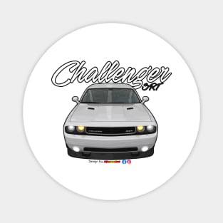 Challenger SRT8 White by pjesusart Magnet